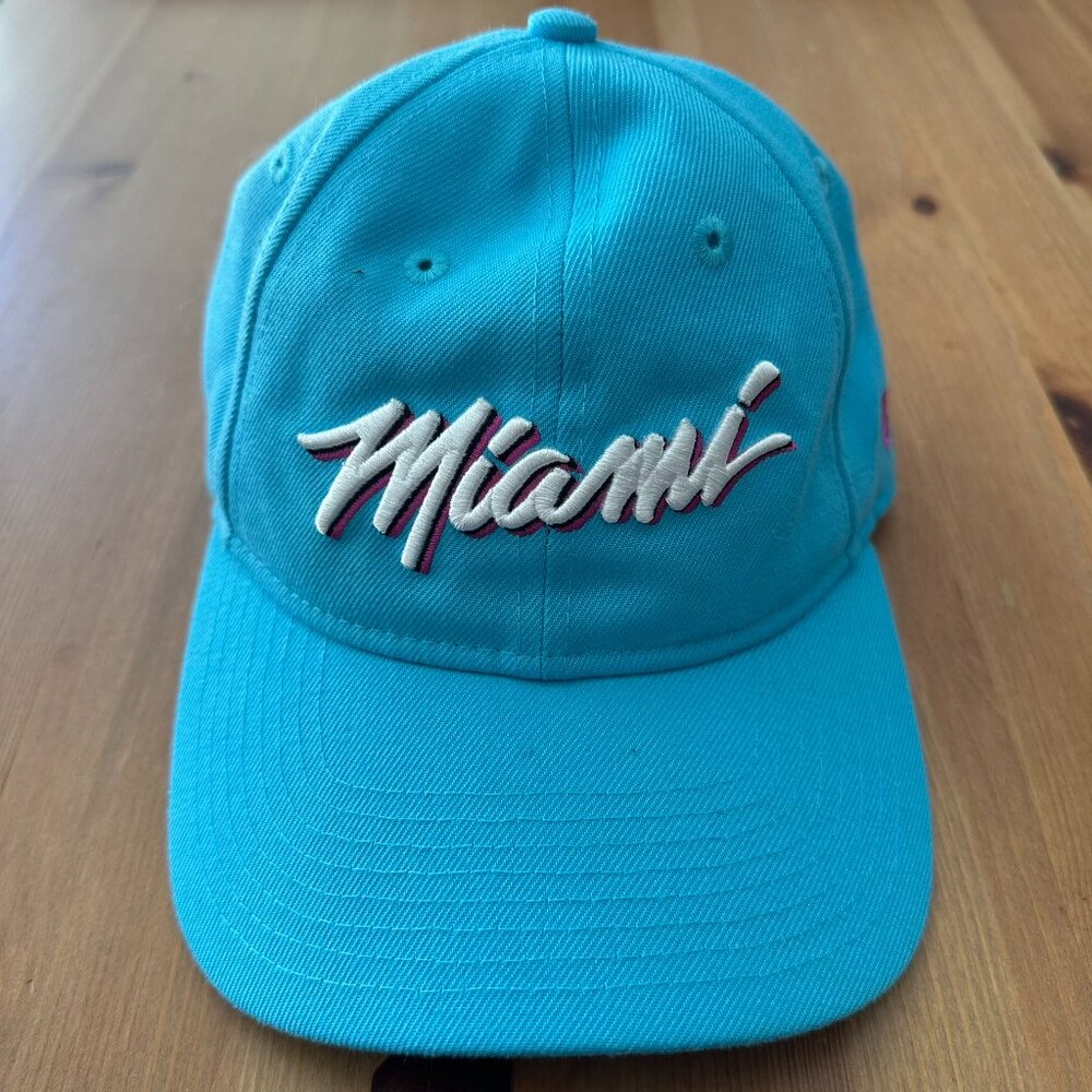 Miami Heat Cap New Era NBA Adjustable Basketball Cap Hat